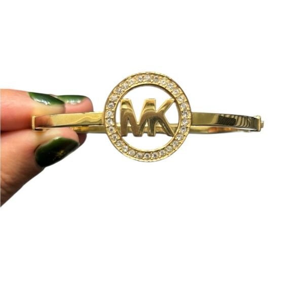 MK Michael Kors Rhinestone Bracelet and Earrings Set - Picture 6 of 8